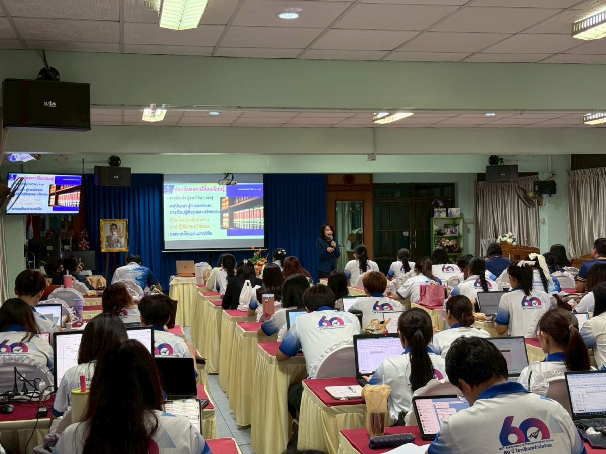 การอบรมเชิงปฏิบัติการ “การพัฒนานวัตกรรมการจัดการเรียนรู้เชิงรุก (Active Learning) บนฐานการวิจัยในชั้นเรียน เพื่อพัฒนาศักยภาพผู้เรียนตามแนวคิด พหุปัญญา สู่ความก้าวหน้าทางวิชาชีพครู” การอบรมเชิงปฏิบัติการ “การพัฒนานวัตกรรมการจัดการเรียนรู้เชิงรุก (Active Learning) บนฐานการวิจัยในชั้นเรียน เพื่อพัฒนาศักยภาพผู้เรียนตามแนวคิด พหุปัญญา สู่ความก้าวหน้าทางวิชาชีพครู”